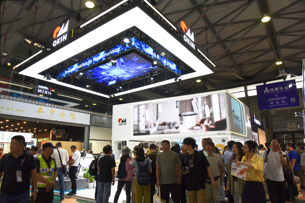 Furniture China - Shanghai | Visit OKIN's stand at Furniture China for an insight into the Advanced Guide to Smart Furniture